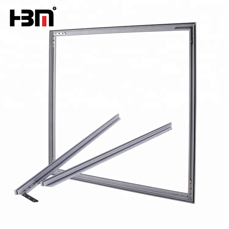 Easy Installation Front Lit Textile Fabric Aluminum Frame 17mm ultra Thin Sign Box Profile