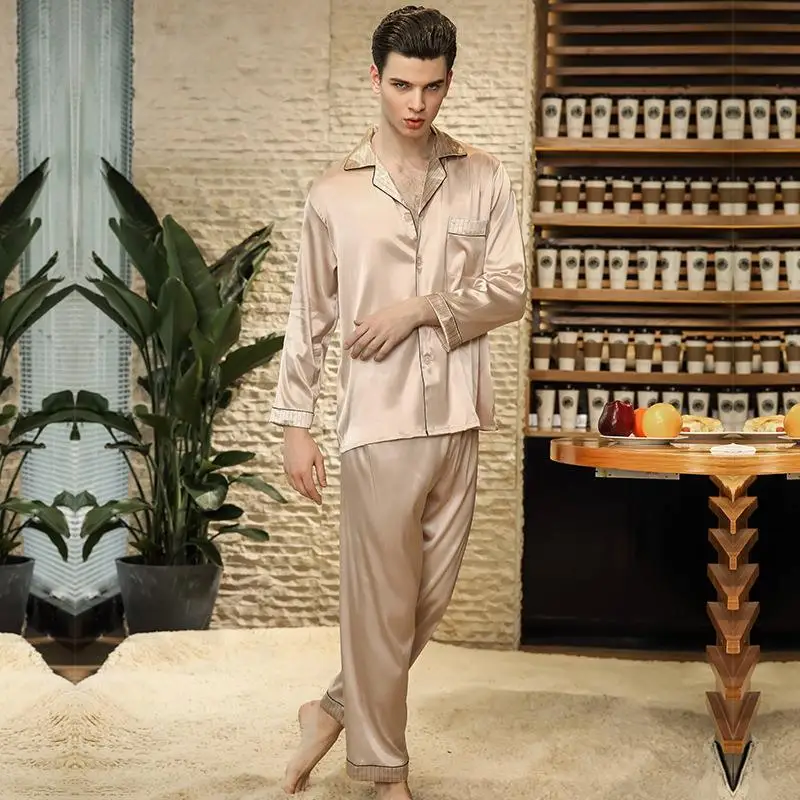 18ファッションスリープシャツワンピース男性シルクの夜のスーツfactoryドロップ船卸売パジャマ21 Buy スリープシャツワンピース 夜のスーツ 卸売パジャマ Product On Alibaba Com