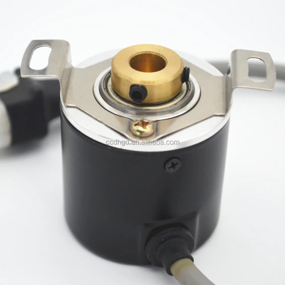 12mm Hollow Shaft Encoder 2048p/r Pulse Resolution UVW Signal Encoder Servo Motor Rotary Encoder