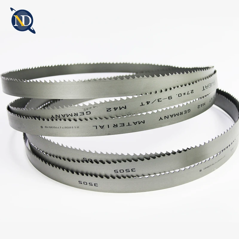 3505 high speed steel bimetallic cutting band saw blade