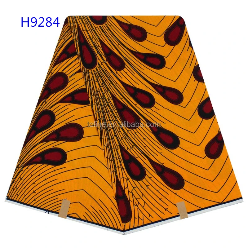 Высококачественная африканская восковая ткань с принтом мягкая голландская высокого качества