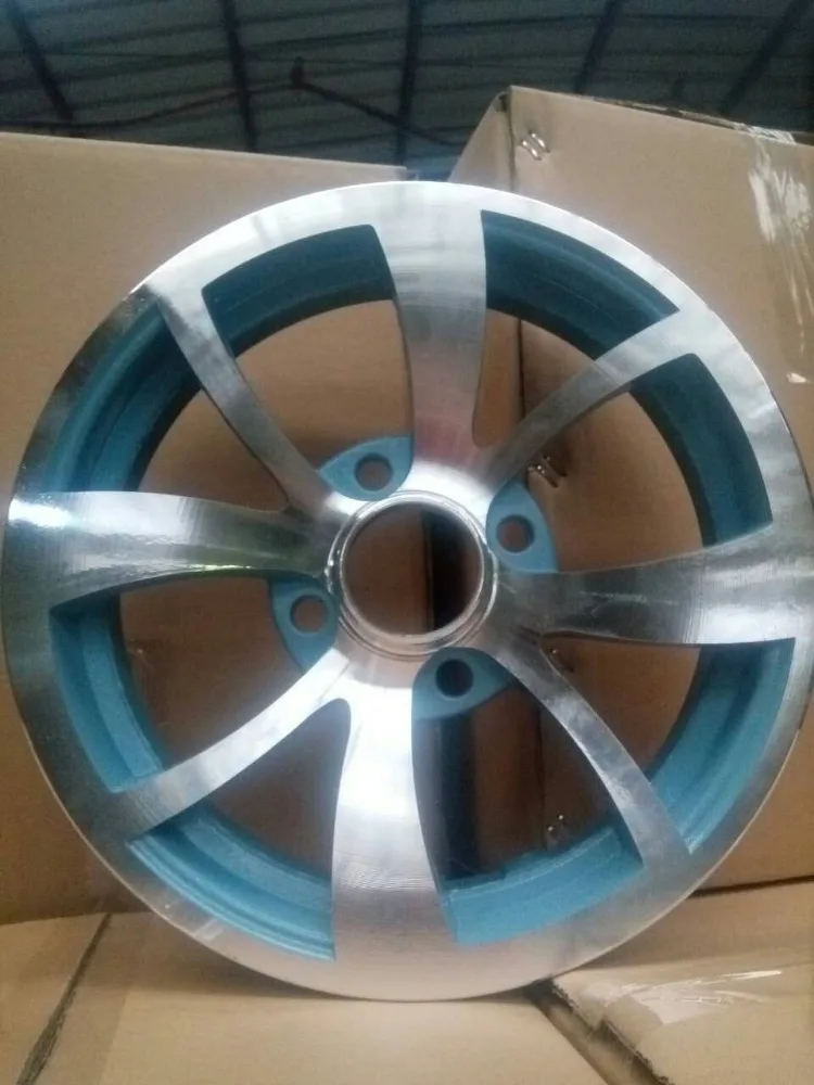 Factory Wholesale Motorcycle Aluminium Wheel Rim for Bajaj Auto Rickshaw