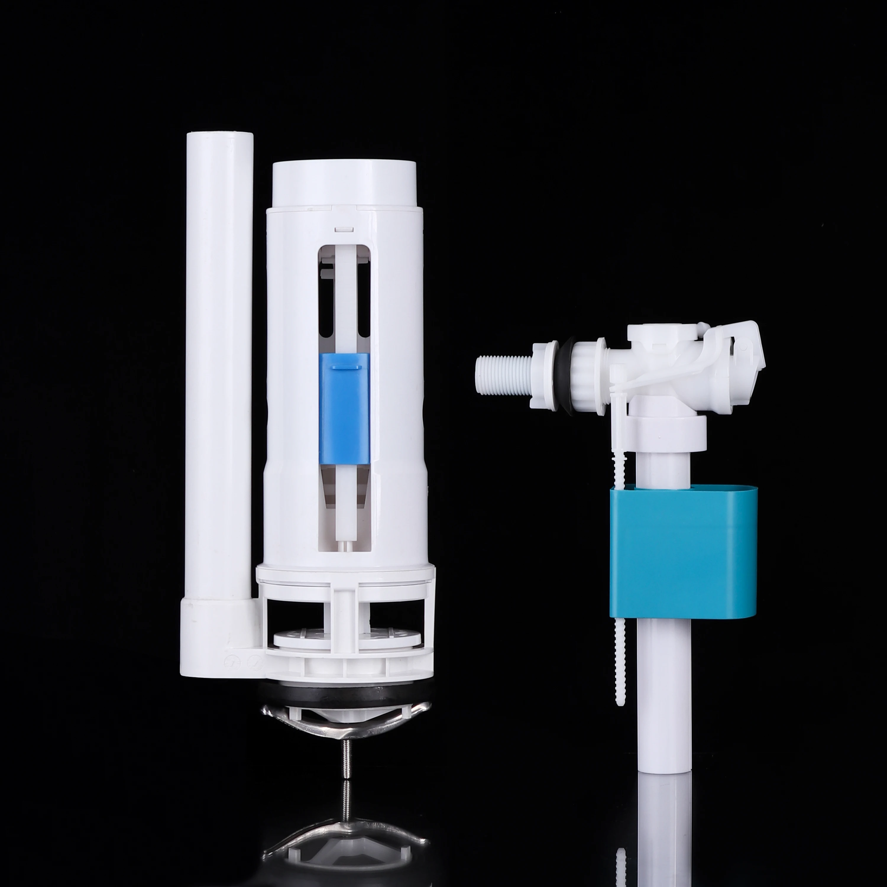 Bottom Inlet ABS WC Water Tank Fill Valve Siphon Flush Valve