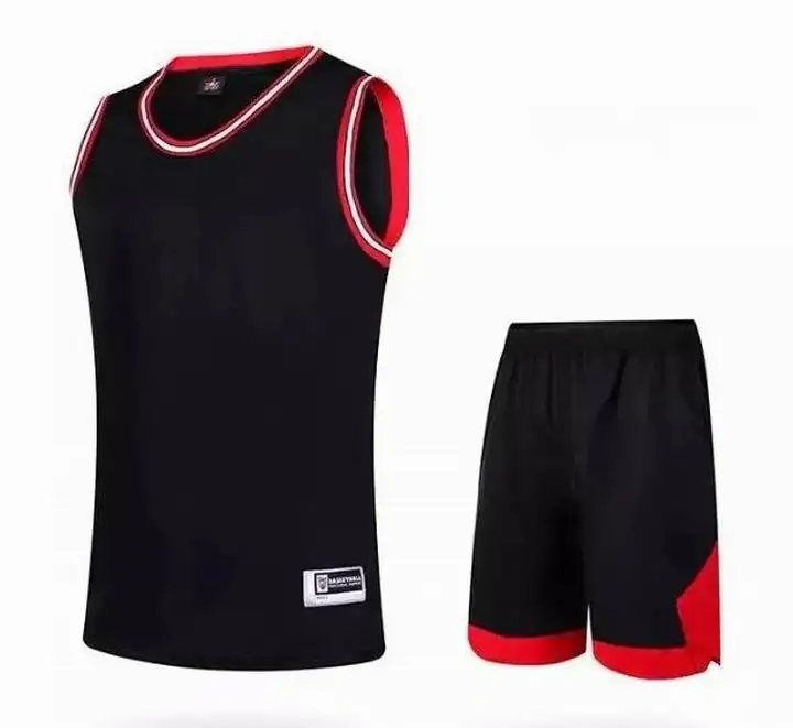 Compra Rojo uniforme del baloncesto online al por mayor de