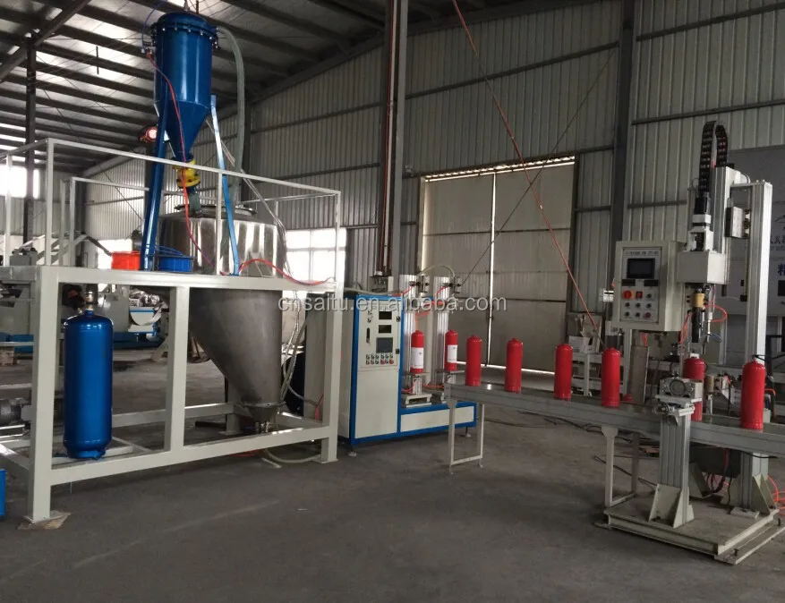 Сварочная машина/огнетушительная линия для наполнения и сборки