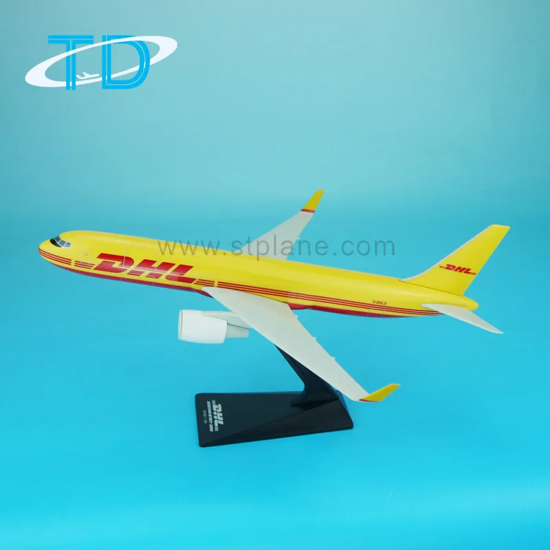 ➀飛行機 模型 ボーイング 767-300 1/200 ダイキャスト DHL - 模型 