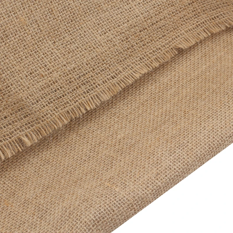 Высококачественный джутовый тканевый мешок льняная ткань для рукоделия украшение