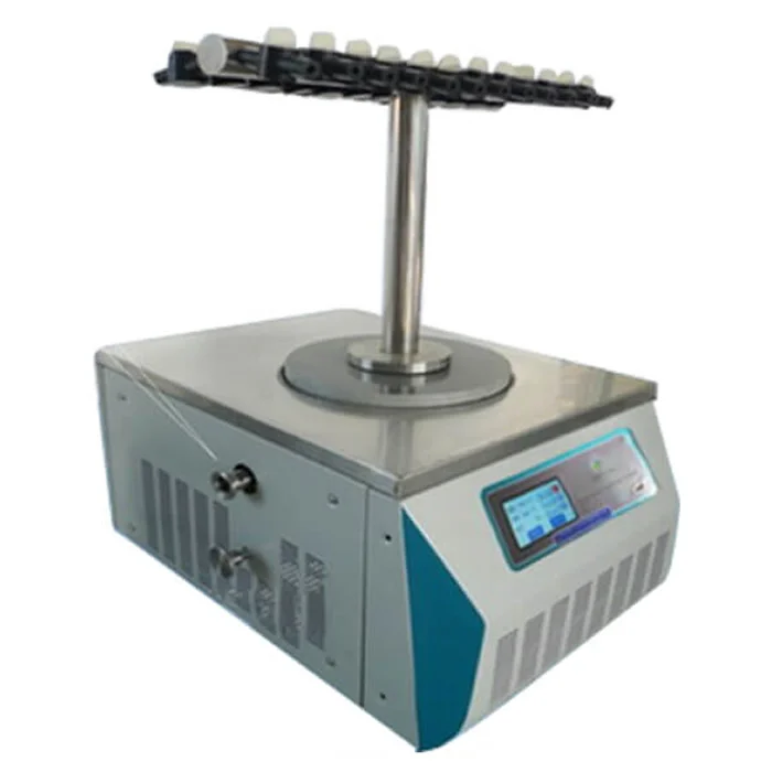  Wixkix Mini Scientific Vacuum Freeze Drying Equipment, 0.4㎡  4-Tray Vacuum Sublimation Freeze Dryer Machine for Home, Lab, 4-6kg  Capacity : Home & Kitchen