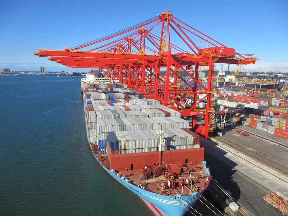 New Condition Grab Bucket Ship Unloader Gantry Crane with ISO
