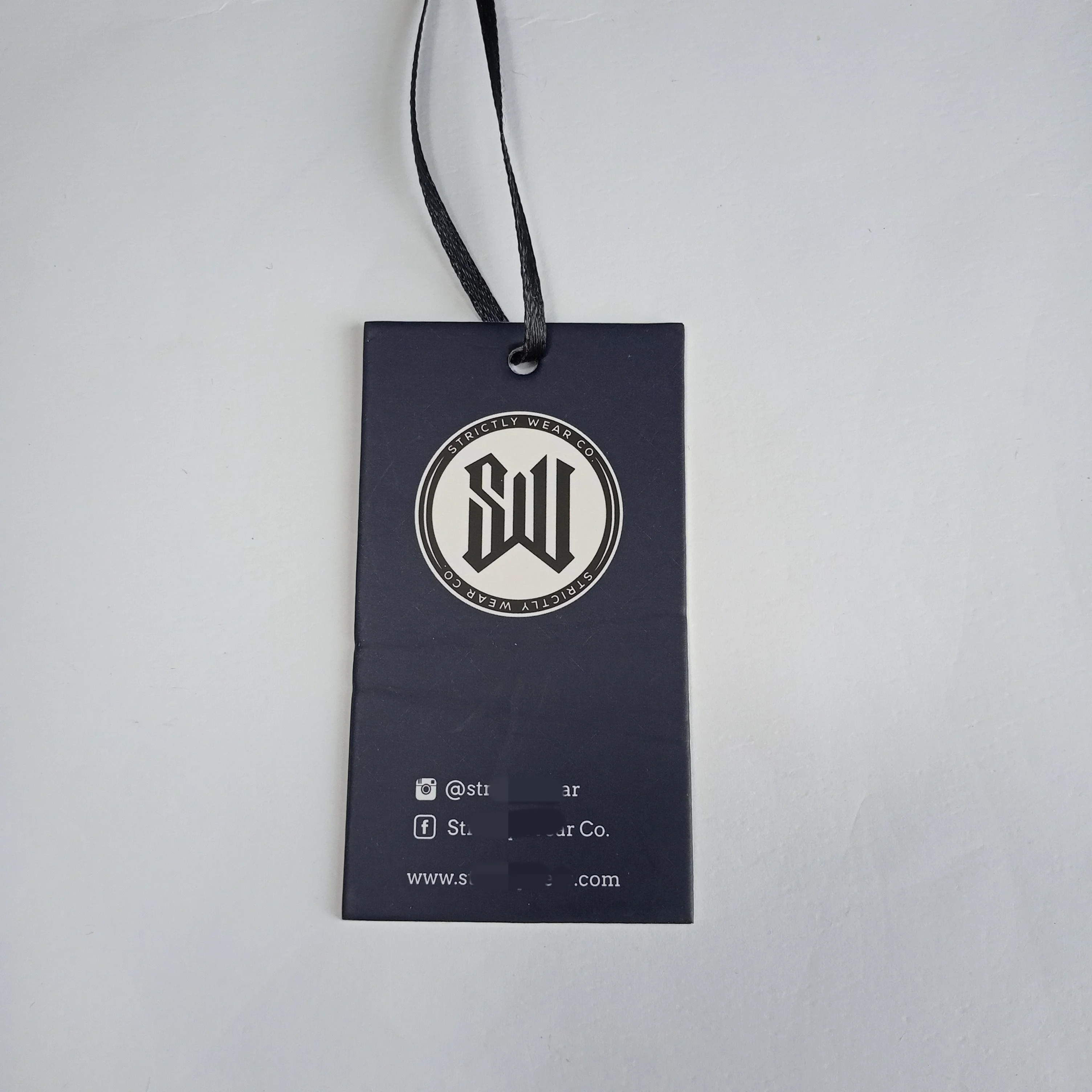 Cardboard White 2X10inch Hang Tag, For Bags