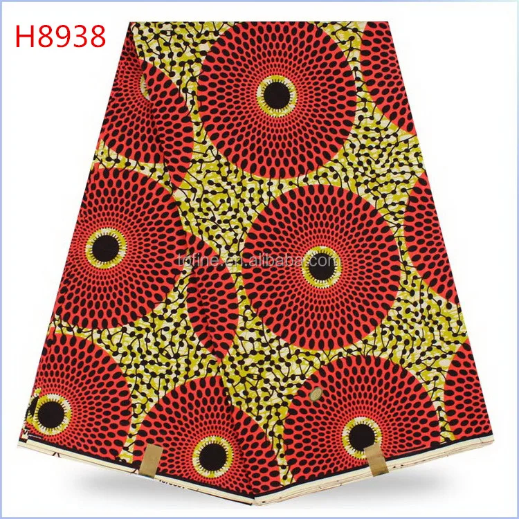 Высокое качество, лидер продаж, ткань из голландского воска, 100% хлопок, ткань с принтом из воска анкары