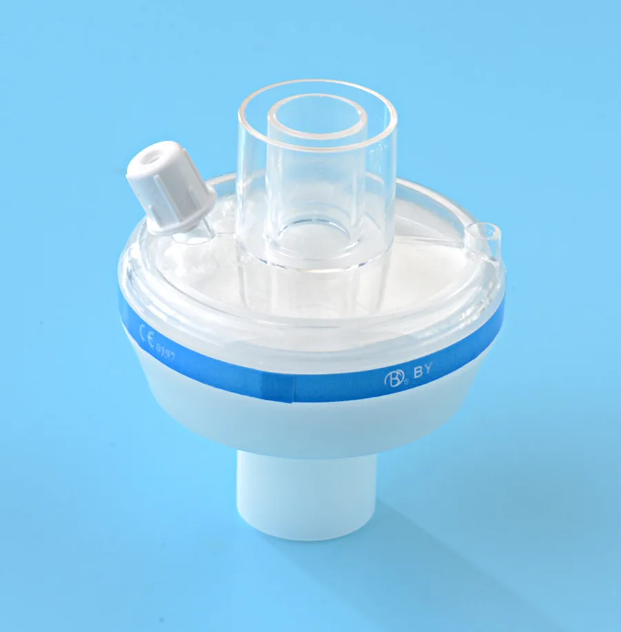 disposable breathing system hme bacterial viral filter for adult