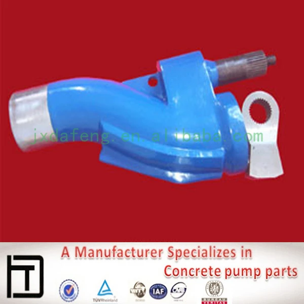 S-образный клапан для бетона запасные части бетононасоса