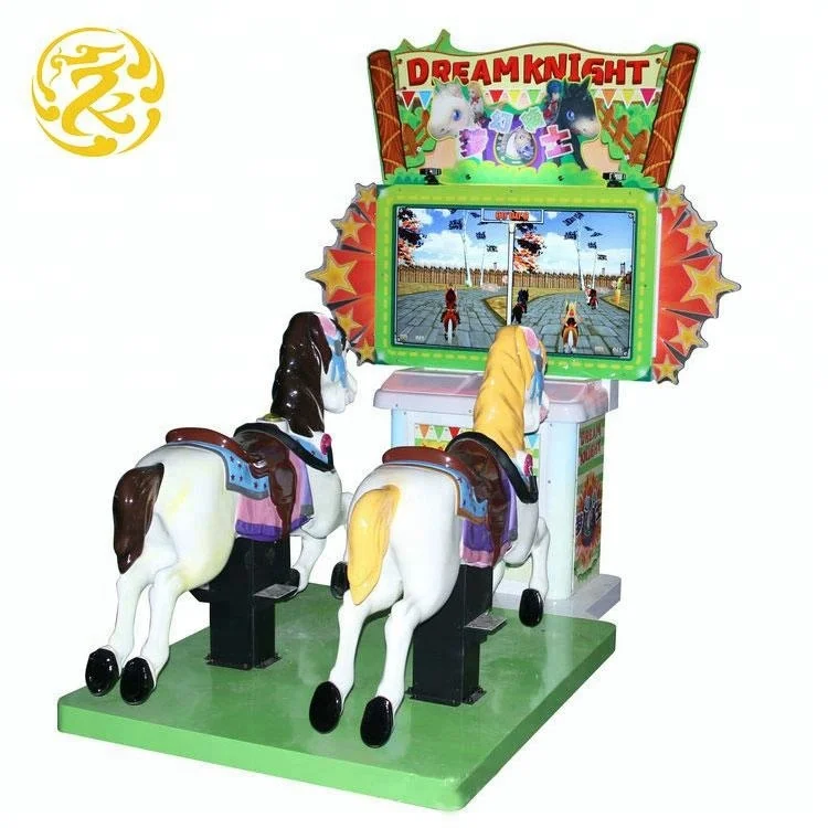 Chenshou Arcade Machine Horse Simulator Coin Operated Kiddie Rides for Sale