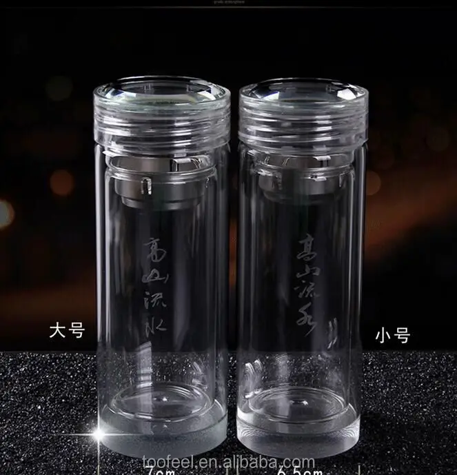16熱い販売高級360ミリリットル高ホウケイ酸ガラス水ボトル用レアまたはコーヒー Buy ガラスキラキラ輝く水ボトル Product On Alibaba Com