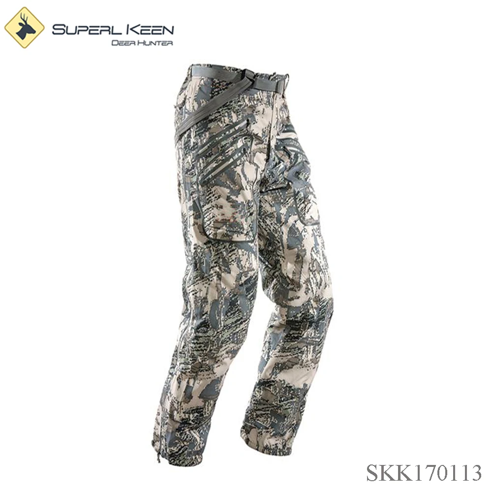 Mens Outdoors Softshell Hunting Pants 