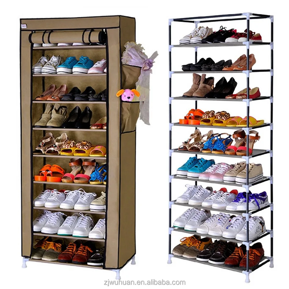 Стеллаж для обуви 10 Tiers Shoes Rack