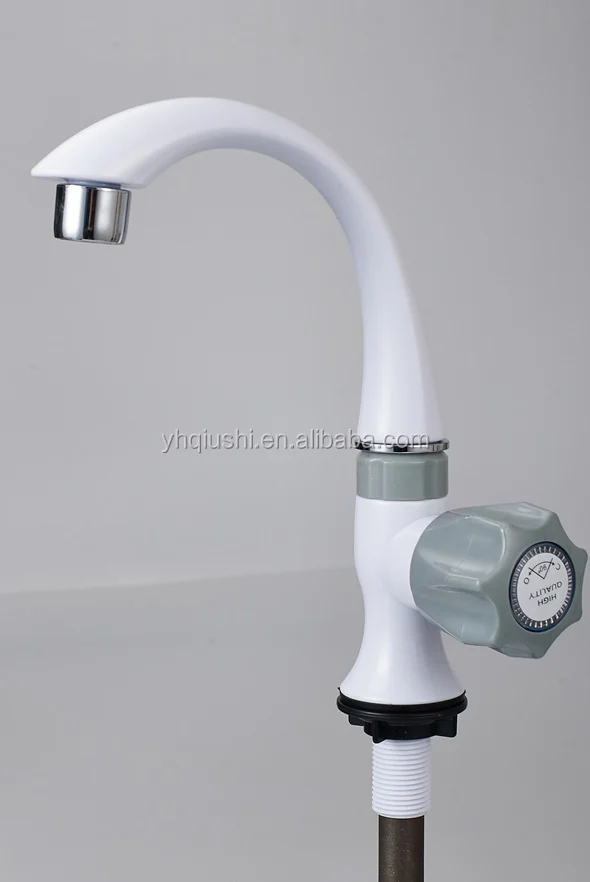 Plastic tap shop for washbasin