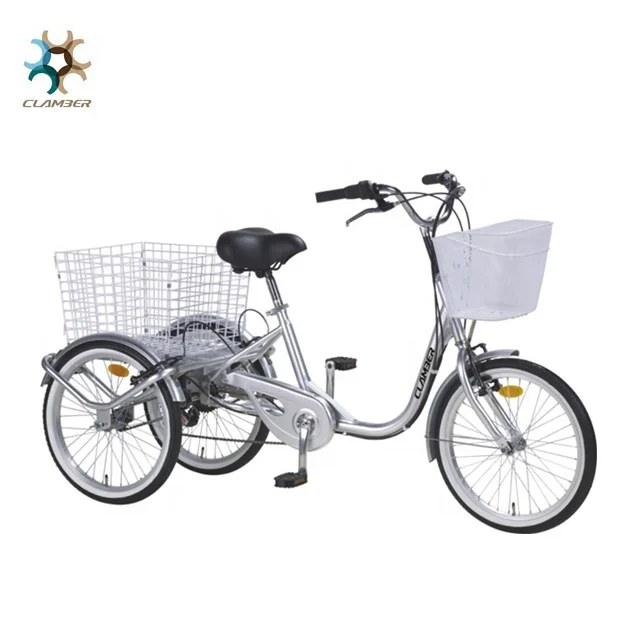 7 Speeds Adult Tricycle/rear Basket For Tricycle Cargo Tricycle With
