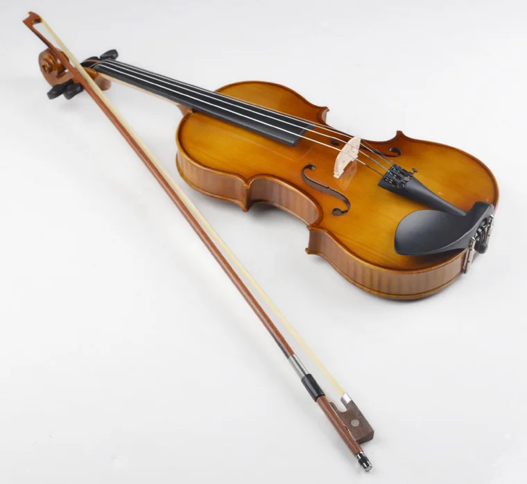 violin Violin Spruce Panel Full Size 4/4-1/4 Maple Violin Handmade Stringed  Instrument Fiddle With Accessories (Color Violin 4-4) 楽器アクセサリー