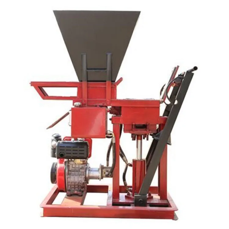 Manual Compressed Earth Soil Interlocking Brick Machine