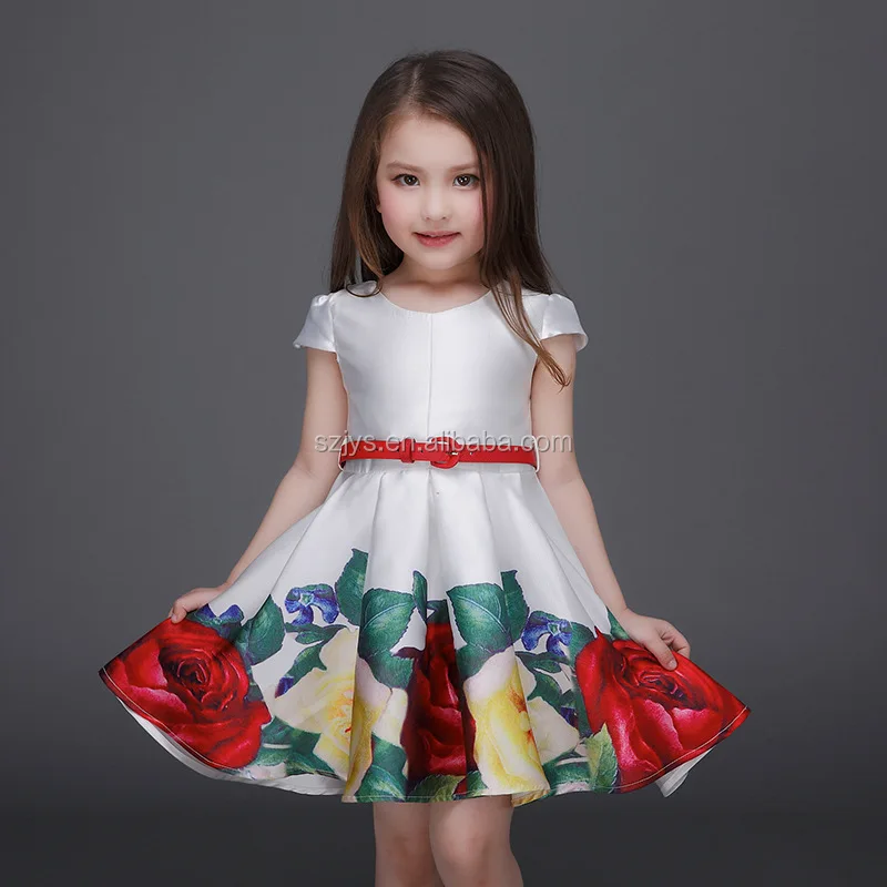 Красивые детские модные платья