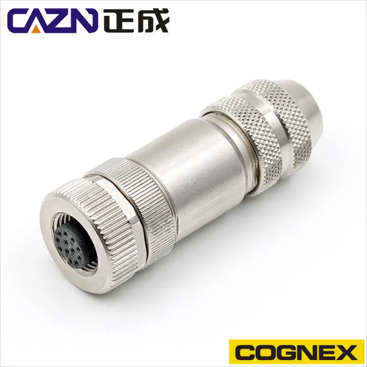 COGNEX Vision Camera Use M12 Female 12pin to Open End 5meter Cable Connector