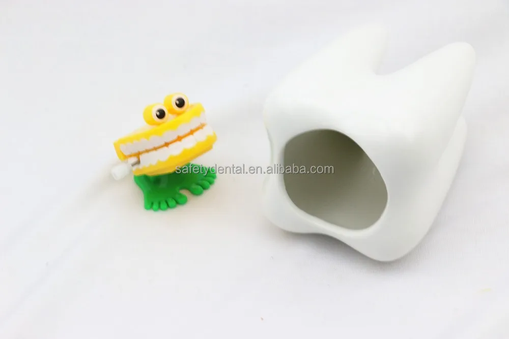 
Керамическая ваза для цветов в форме зуба, уникальный подарок для домашней стоматологии 