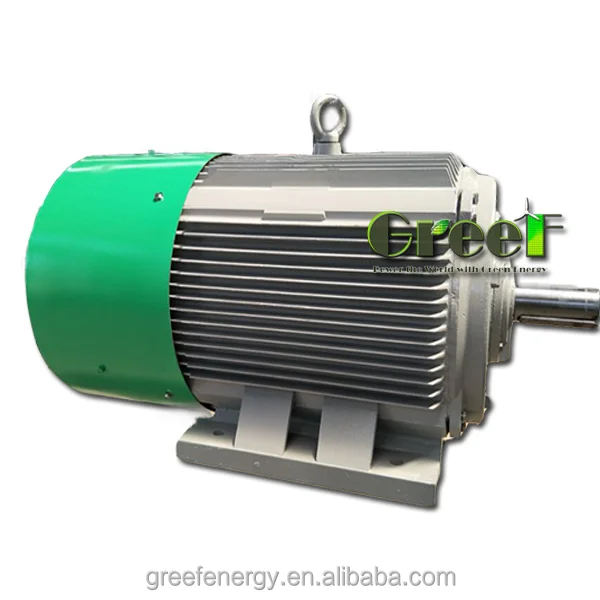 Mini Hydro Electric Permanent Magnet Generator 12kw 300rpm with Low Rpm and 3 Phase Ac Generator