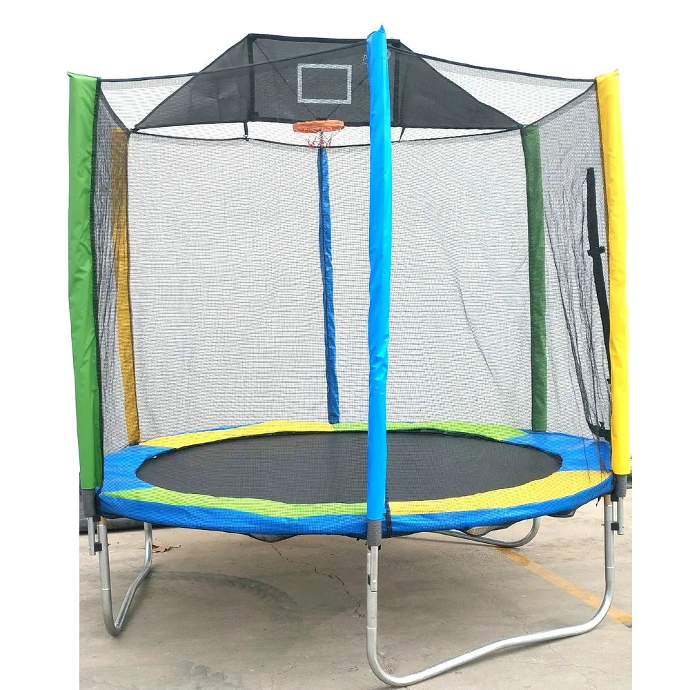 Innovative Design In Ground Trampoline 12ft 14ft Outdoor Use Round