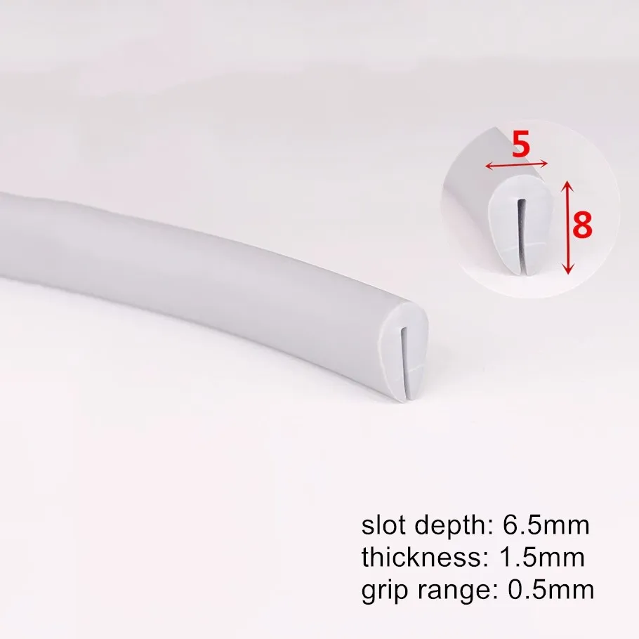 Silicone Rubber U Channel Edging Trim Seal