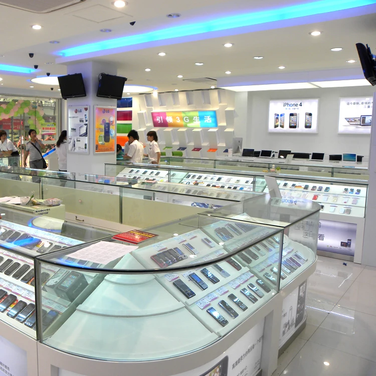 Retail Phone Store Counter for Mobile Shop - Custom Retail Display Shop  Fittings & Store Fixtures Suppliers