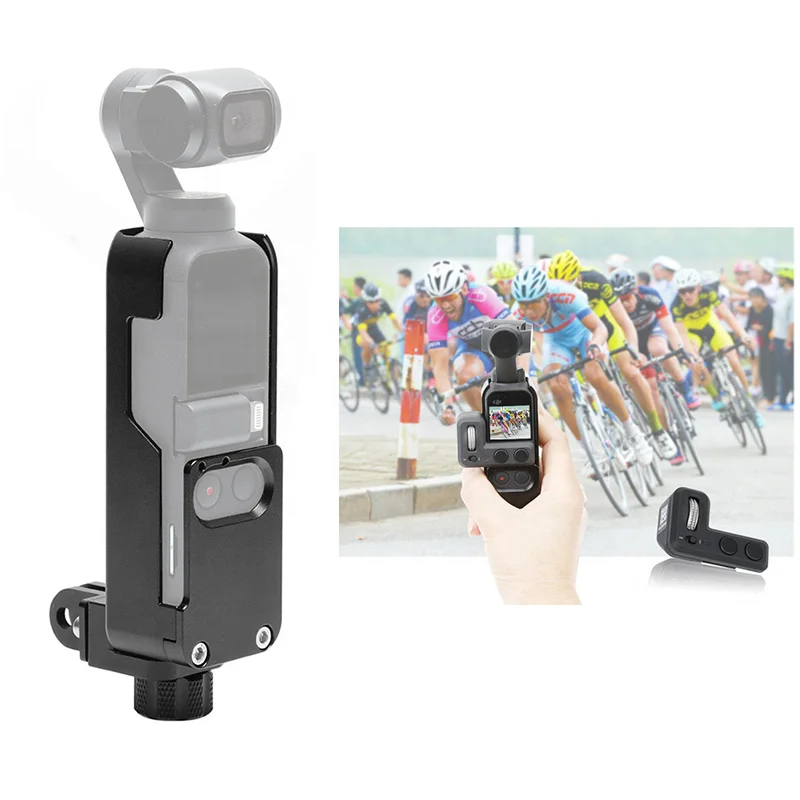 Карманная видеокамера Daqing Lingbi Dji OSMO Pocket 4k 60fps, расширительные аксессуары для видеокамеры, защитный корпус в виде клетки кролика, охлаждающая рамка