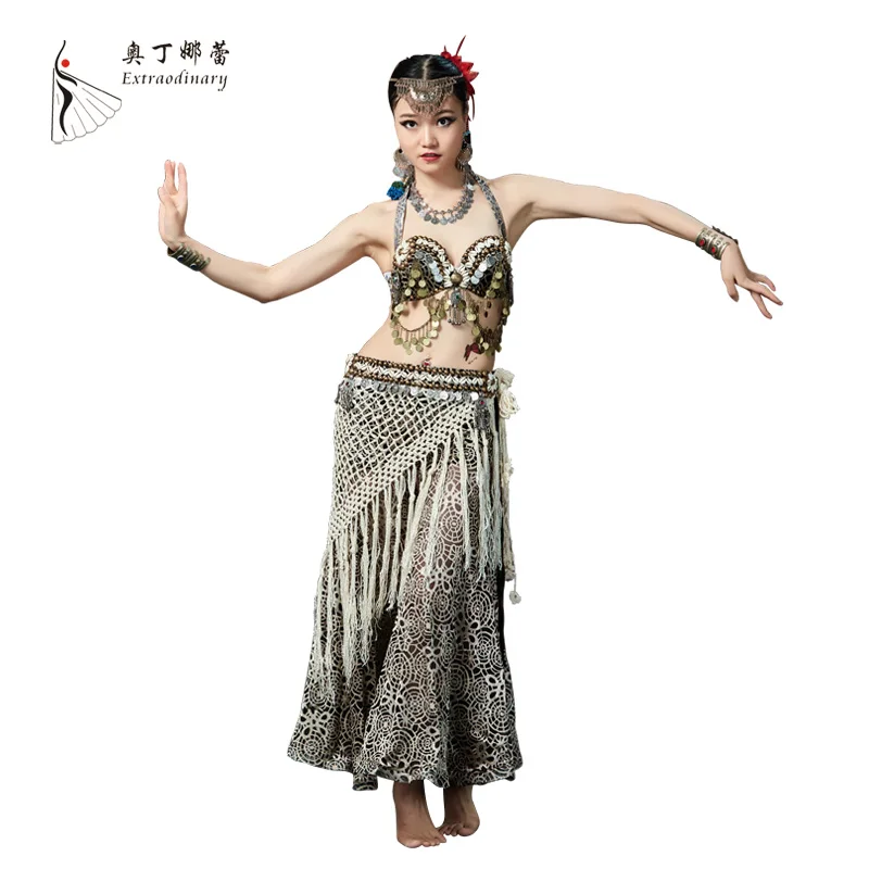  JRUIA Women's Belly Dancer Costumes Tribal Belly Dance