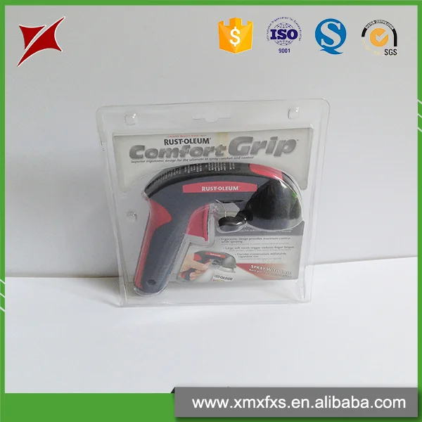 Diy Empty Double Pet Trapped Tools Blister Packs Plastic Clamshell Packaging