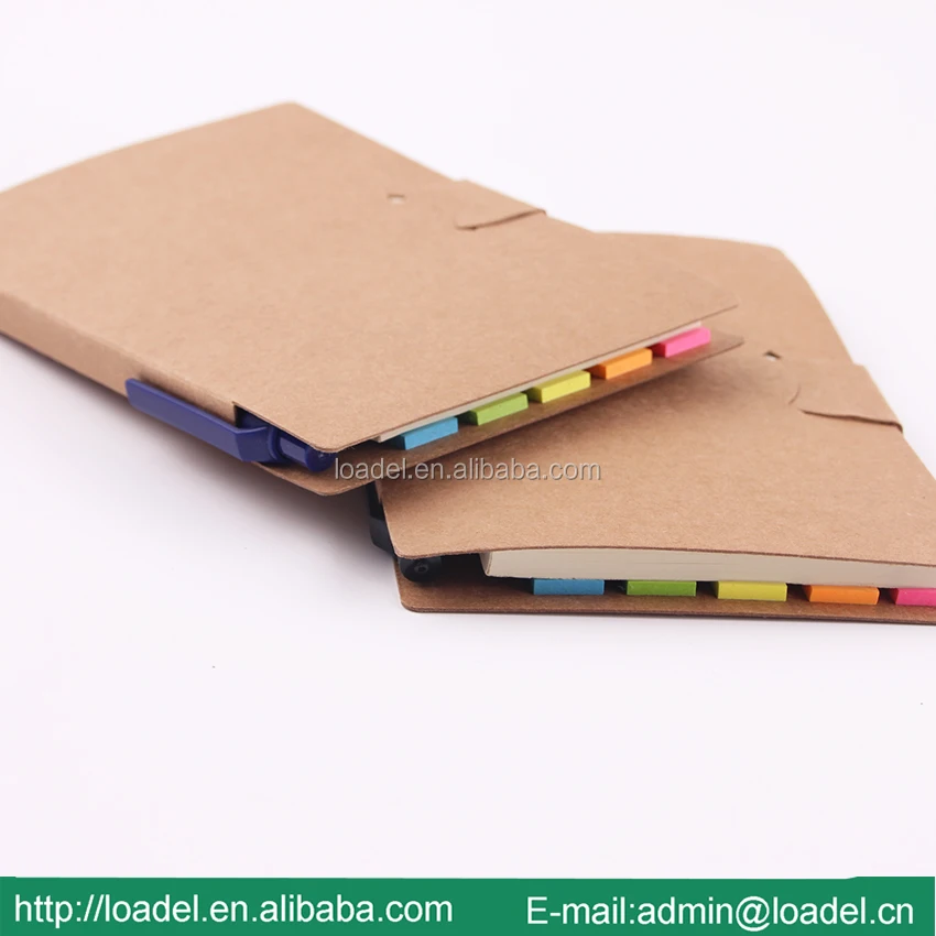 Small Eco Friendly Cheap Notepad with Pen
