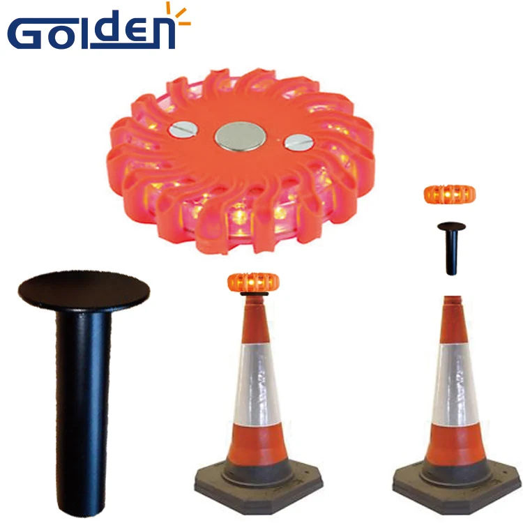 Rechargeable Roadway Safety Led Traffic Cones Warning Lights Buy