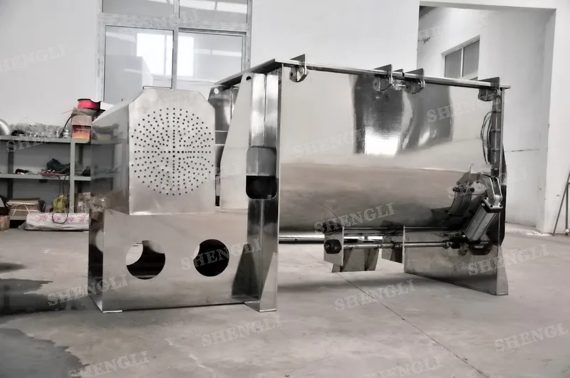 Double Helical Mixer Blender Ribbon Horizontal Mixer for Spice Powder Seasoning Powder