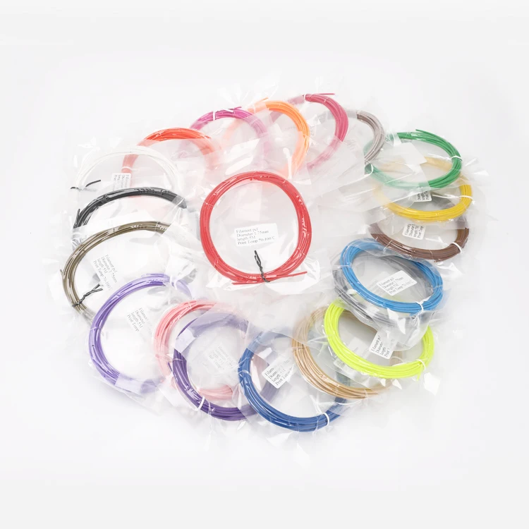 
 Высокое качество 20 видов цветов 3d Ручка лампы накаливания pla 1,75 для 3d печати ручка оптовая продажа  