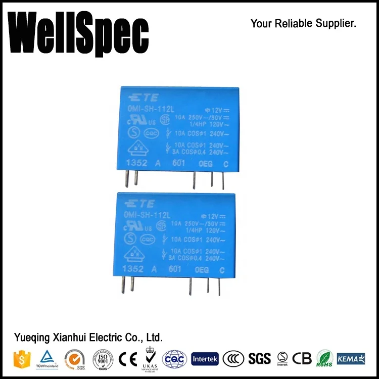 Auto Relay 12V Tyco OZ-SS-112L1 1Z 8PIN 16A240VAC Power PCB