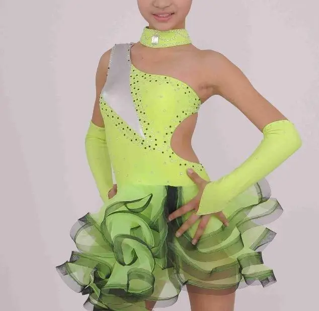 Source Детские костюмы для бальных танцев B000004 для девочек, платье, юбки, костюм для балета и латиноамериканских танцев on m.alibaba.com