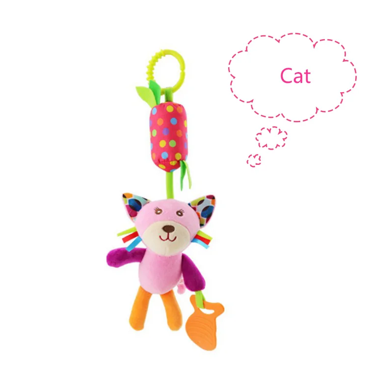 SKKBaby Мягкая безопасность детский прорезыватель погремушка коляска подвесная плюшевая игрушка K015