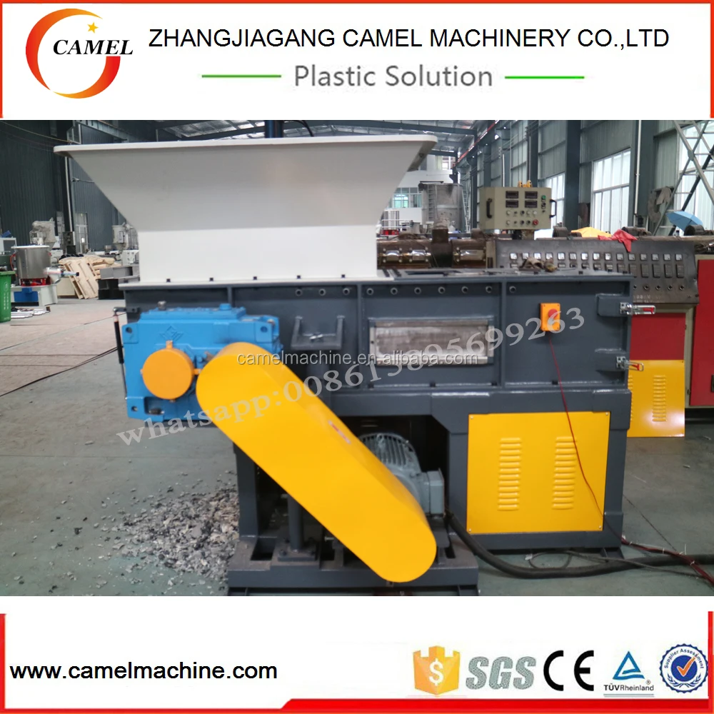 Waste plastic shredder and crusher system - Buy , Product on Zhangjiagang  Camel Machinery Co., Ltd.