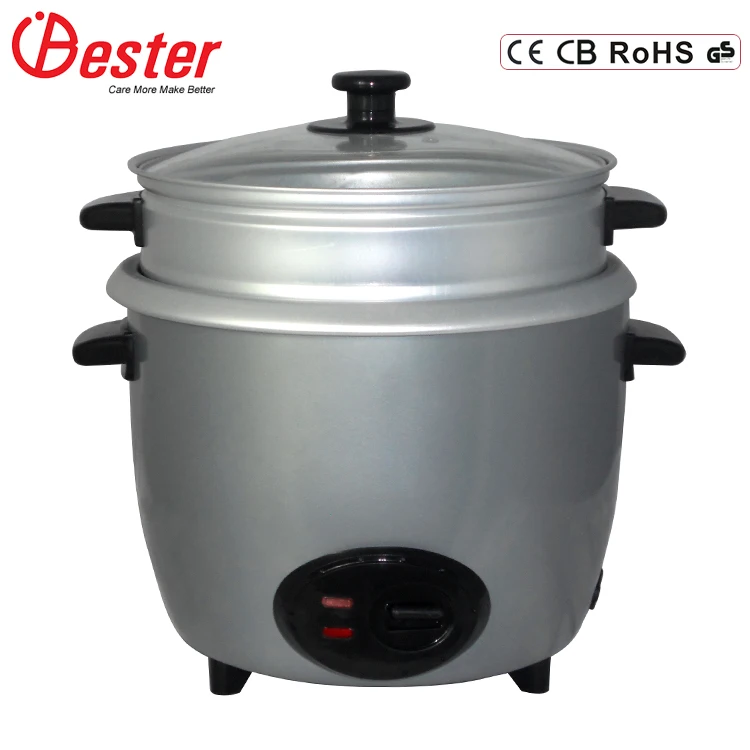 Стеклянная крышка Национальный Электрический барабанного типа рисоварка с алюминиевой внутренней поверхностью малой