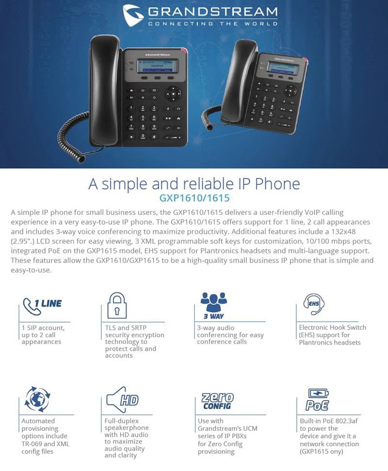 中古】Grandstream GXP2000 SIP対応 IP電話機（Grandstream GXP2000  