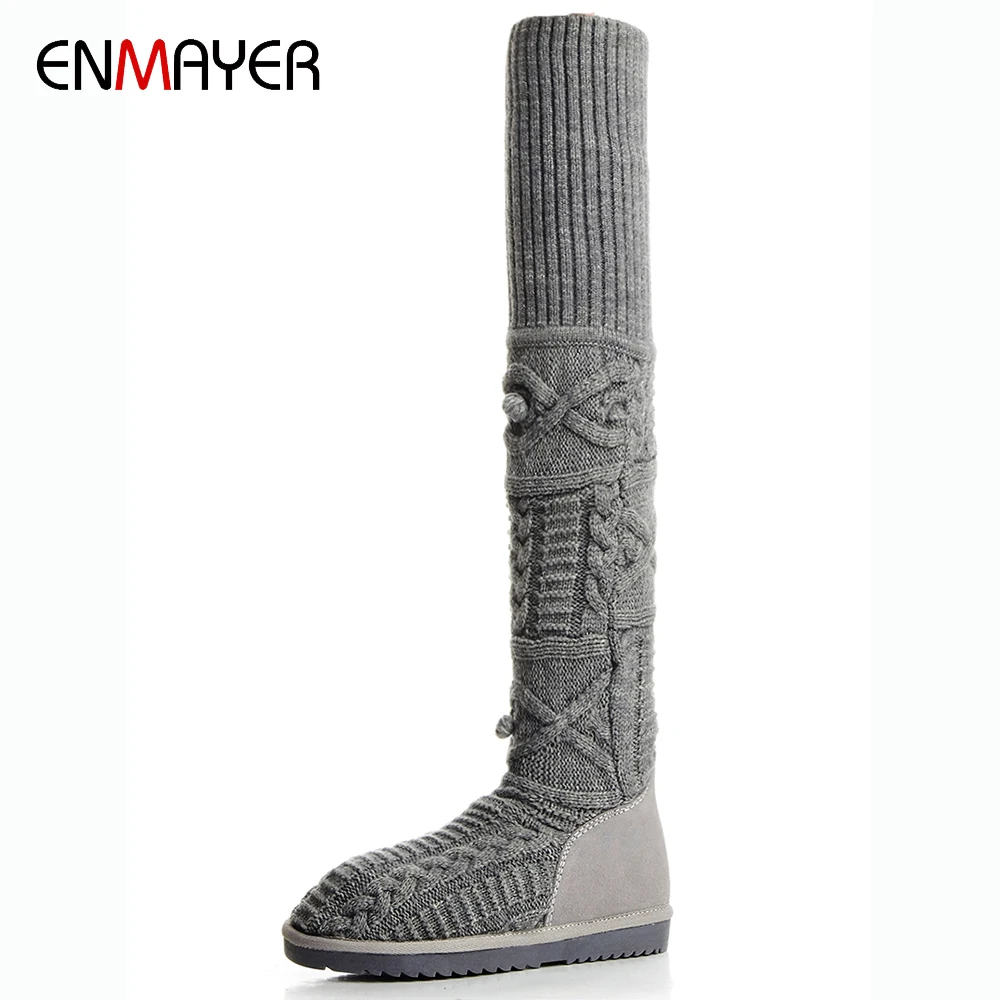 Botas De Invierno Largas Finas Tejidas De Lana Para Chicas - Buy Botas De  Lana Tejidas Para Niñas,Botas Largas Para Mujer,Botas De Invierno De Muslo  Fino Product on Alibaba.com