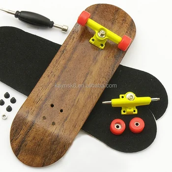 Wholesale wood finger skateboard with designs
