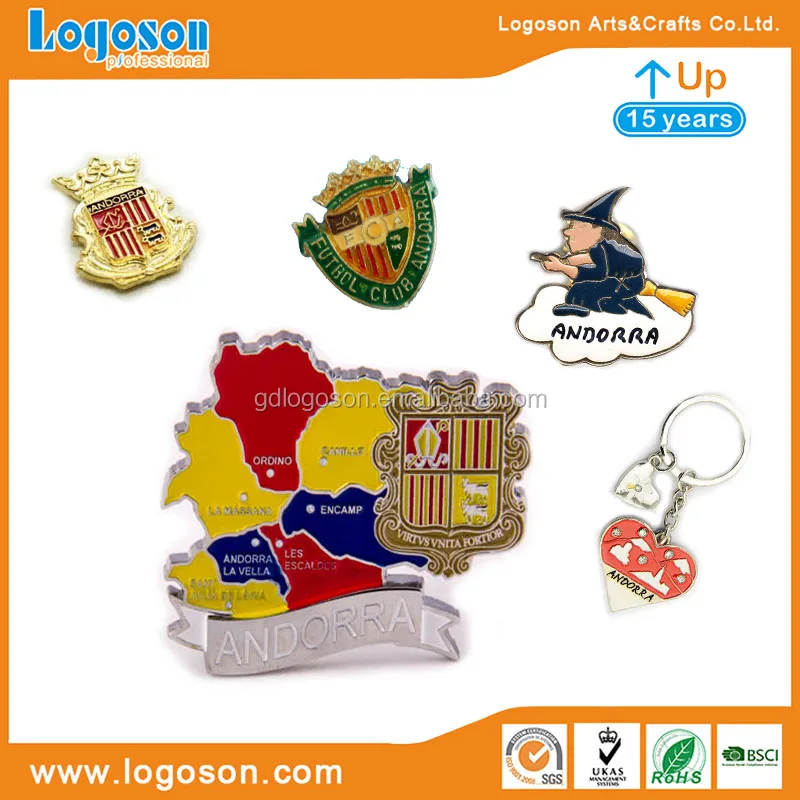 Magnete Frigorifero Caldea Andorra - Souvenir Da Viaggio 3D - 8,5x7 Cm