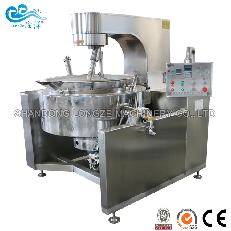 Автоматическая машина для наполнения бобов и пасты, машина для приготовления пищи, арабские даты, машина для приготовления пасты, термомасло с двойным покрытием и газом
