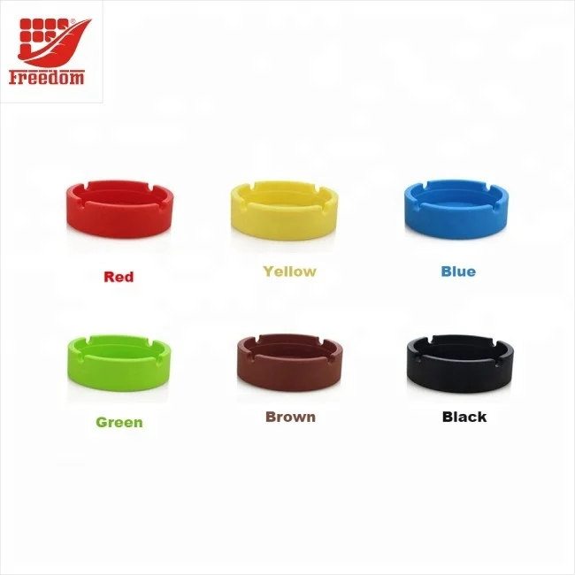 Самая популярная силиконовая пепельница с принтом логотипа